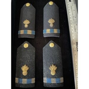 Us Navy Cwo Ordinance Technician‎ Hard Shoulder Boards. 3931. Set Of Two